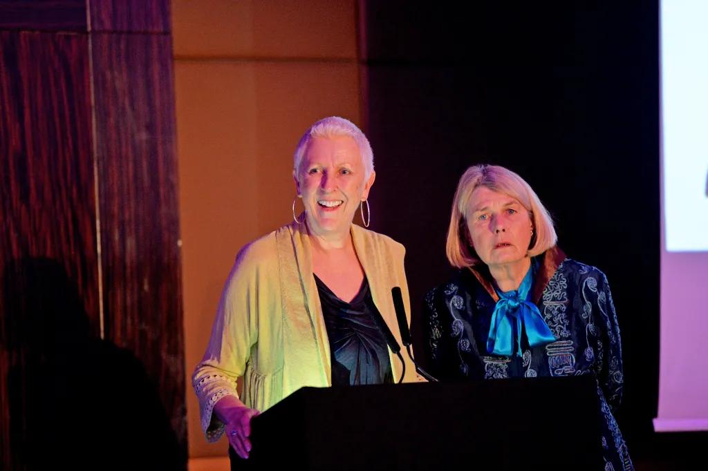 Karen Osborn and Lynette Swift