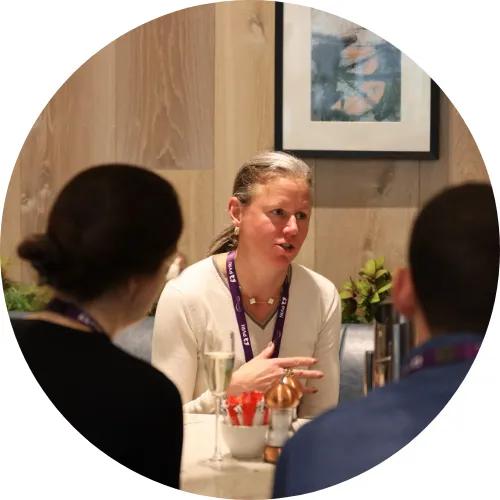 Anna Hemnes at PVRI 2026 Dublin Career Catalyst Luncheon