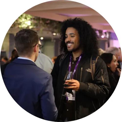 Daniel Colon Hidalgo at the PVRI 2026 Dublin Welcome Networking Reception