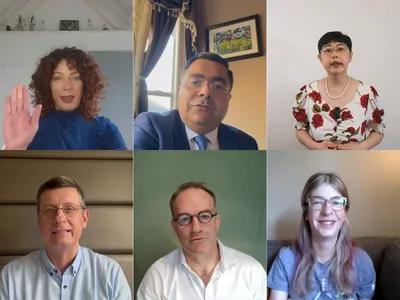Photos of patient engagement & empowerment series speakers