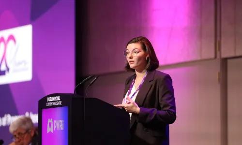 Photo of a speaker at PVRI 2026 Dublin