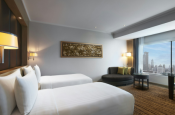 Amari Bangkok twin room